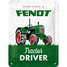 26318 Plakat 15x20 Fendt Tractor Driver