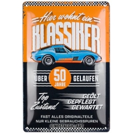 22386 Plakat 20x30 Hier wohnt ein