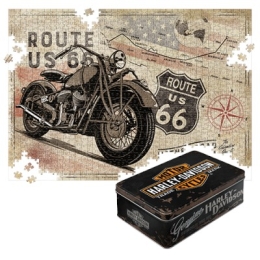 56004 Puszka Puzzle Route 66 - Bike Map
